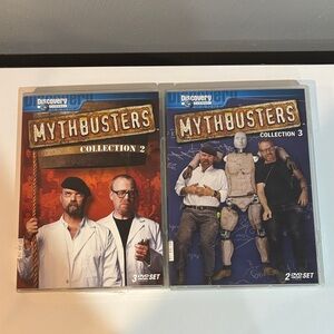 Discovery MythBusters DVDs Collection 2 and 3
